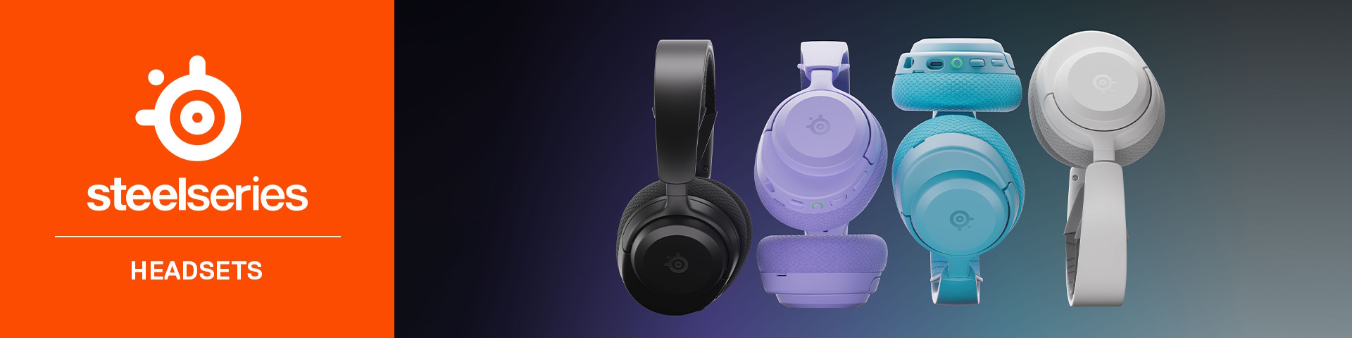 Picture of SteelSeries NOVA 3 Series Wireless Gaming Headsets at PB Tech
